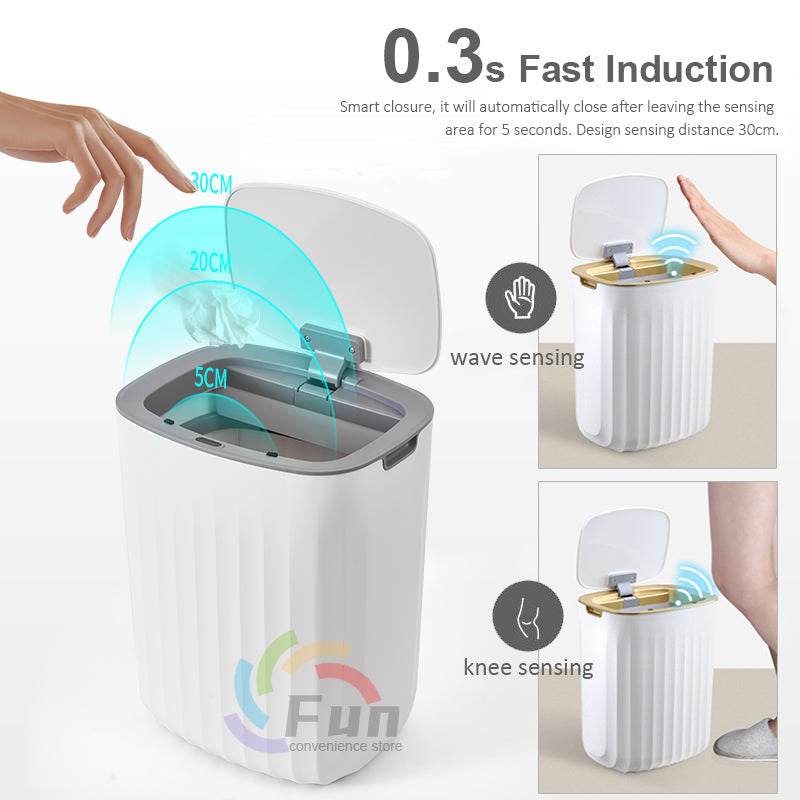 Smart Living Room Trash Bin
