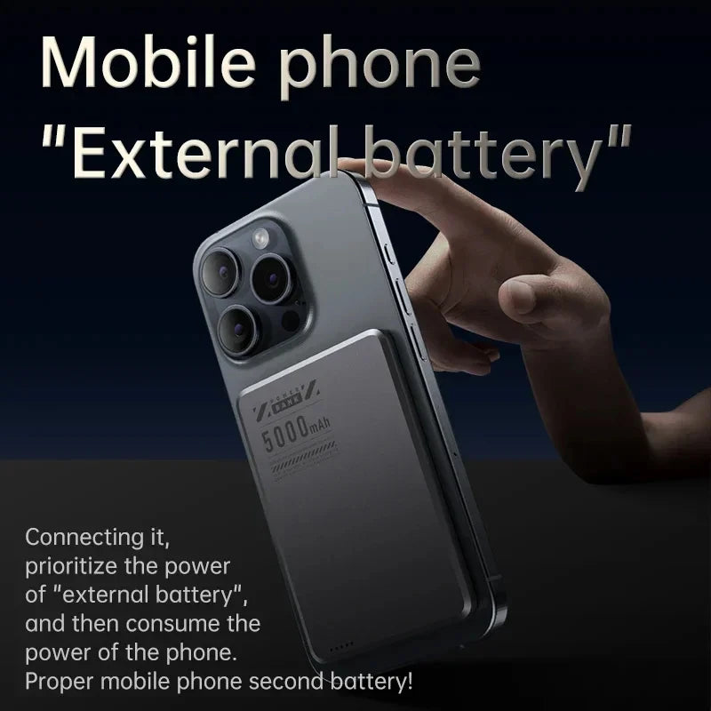 Lenovo UltraSlim Magnetic Power Bank Qi2 Wireless Powerbank Portable External Battery for Magsafe for iPhone Samsung Huawei 2026