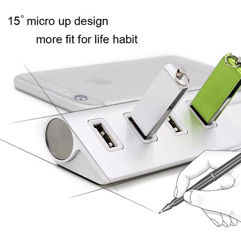 Sleek Multi-Port USB Hub