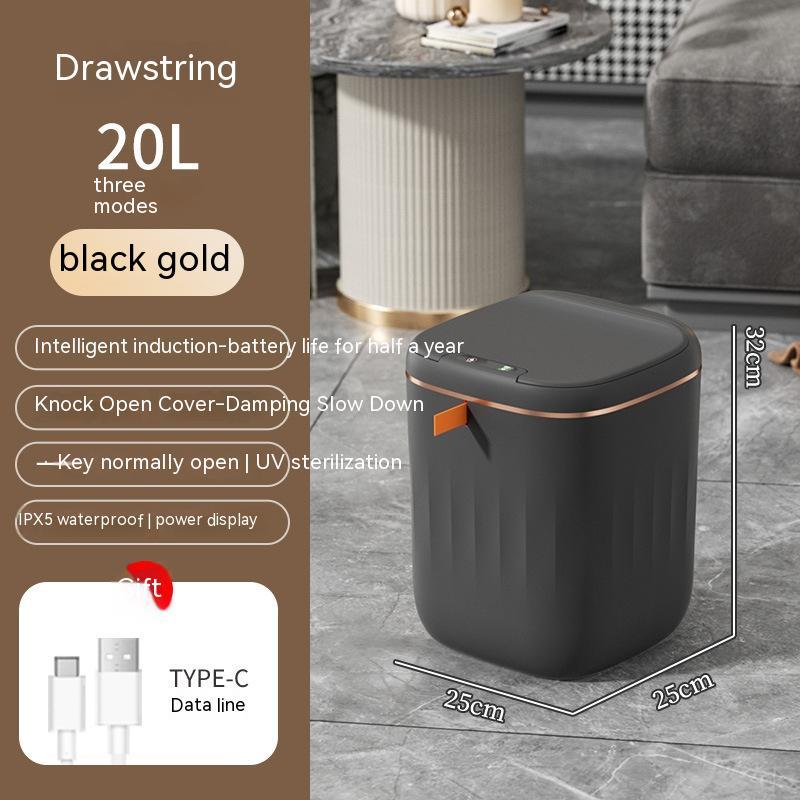 Smart Living Room Trash Bin