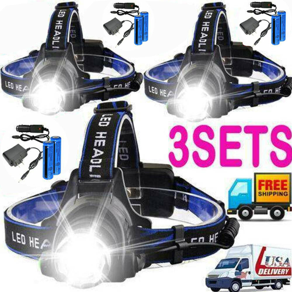 Power Beam Rechargeable Headlamp