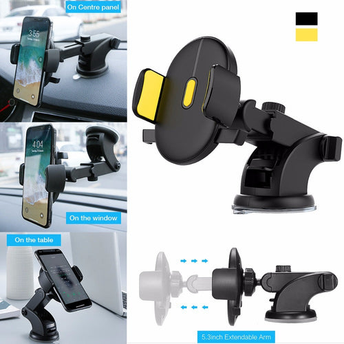360° Adjustable Car Phone Mount